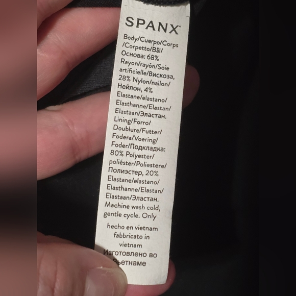 Spanx Perfect Split Hem Pant Black Medium - Picture 5 of 10